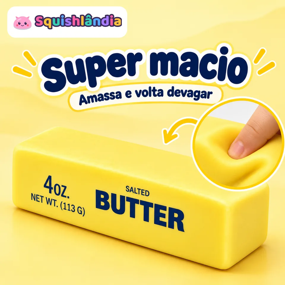 Barrinha de Manteiga: macio